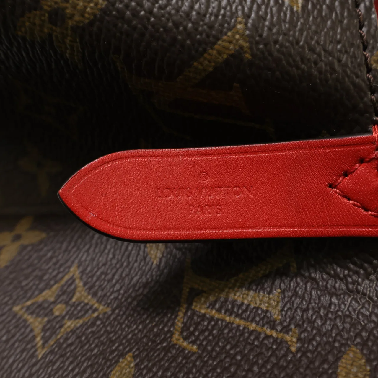 LOUIS VUITTON NeoNoe M44021 Shoulder Bag Coated Canvas 紅色 Coated Canvas Rank A - Thumbnail 12