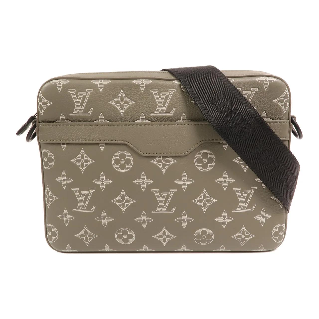 LOUIS VUITTON M12490 肩背包 牛皮 綠色 / Green