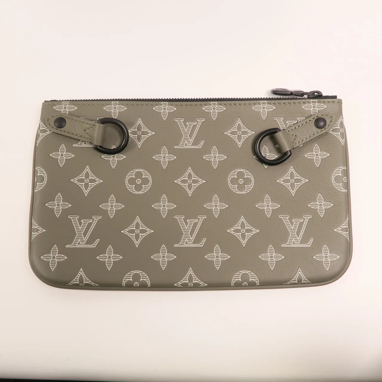 LOUIS VUITTON M12490 肩背包 牛皮 綠色 / Green 牛皮 新品同様 - 縮圖 9