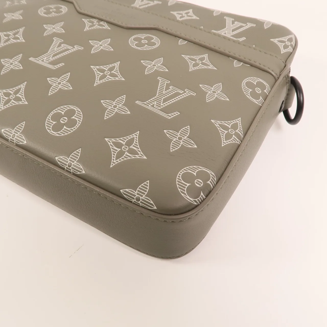 LOUIS VUITTON M12490 肩背包 牛皮 綠色 / Green 牛皮 新品同様 - 縮圖 14