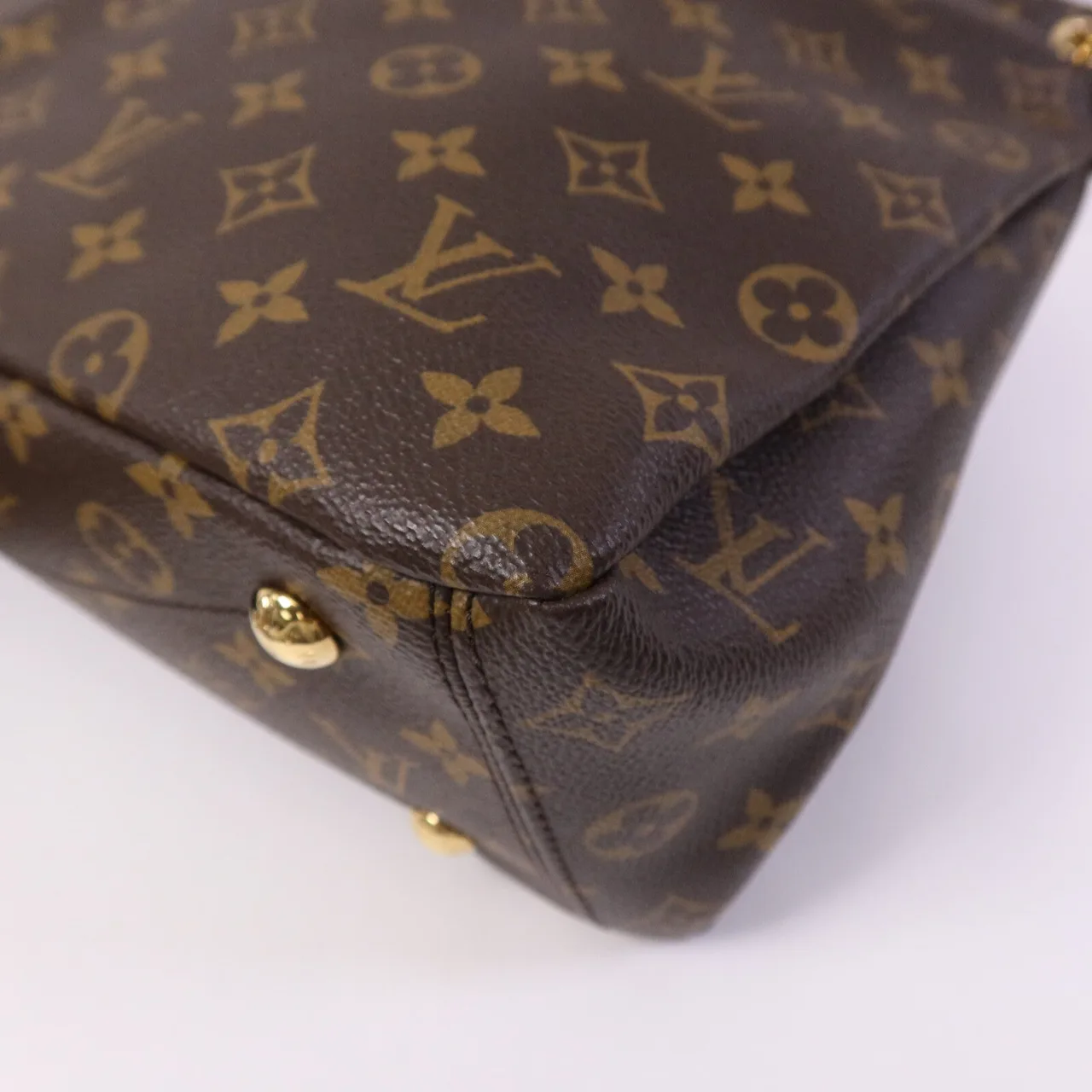 LOUIS VUITTON Pallas M40468 2-Way Bag Coated Canvas 棕色 / Pink Coated Canvas Rank A - Thumbnail 11