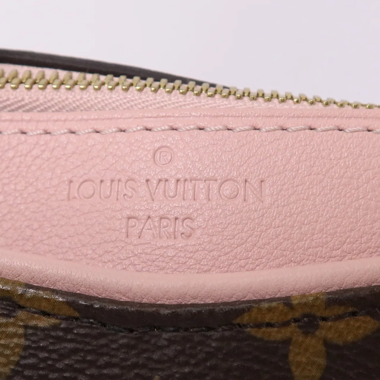 LOUIS VUITTON Pallas M40468 2-Way Bag Coated Canvas 棕色 / Pink Coated Canvas Rank A - Thumbnail 15