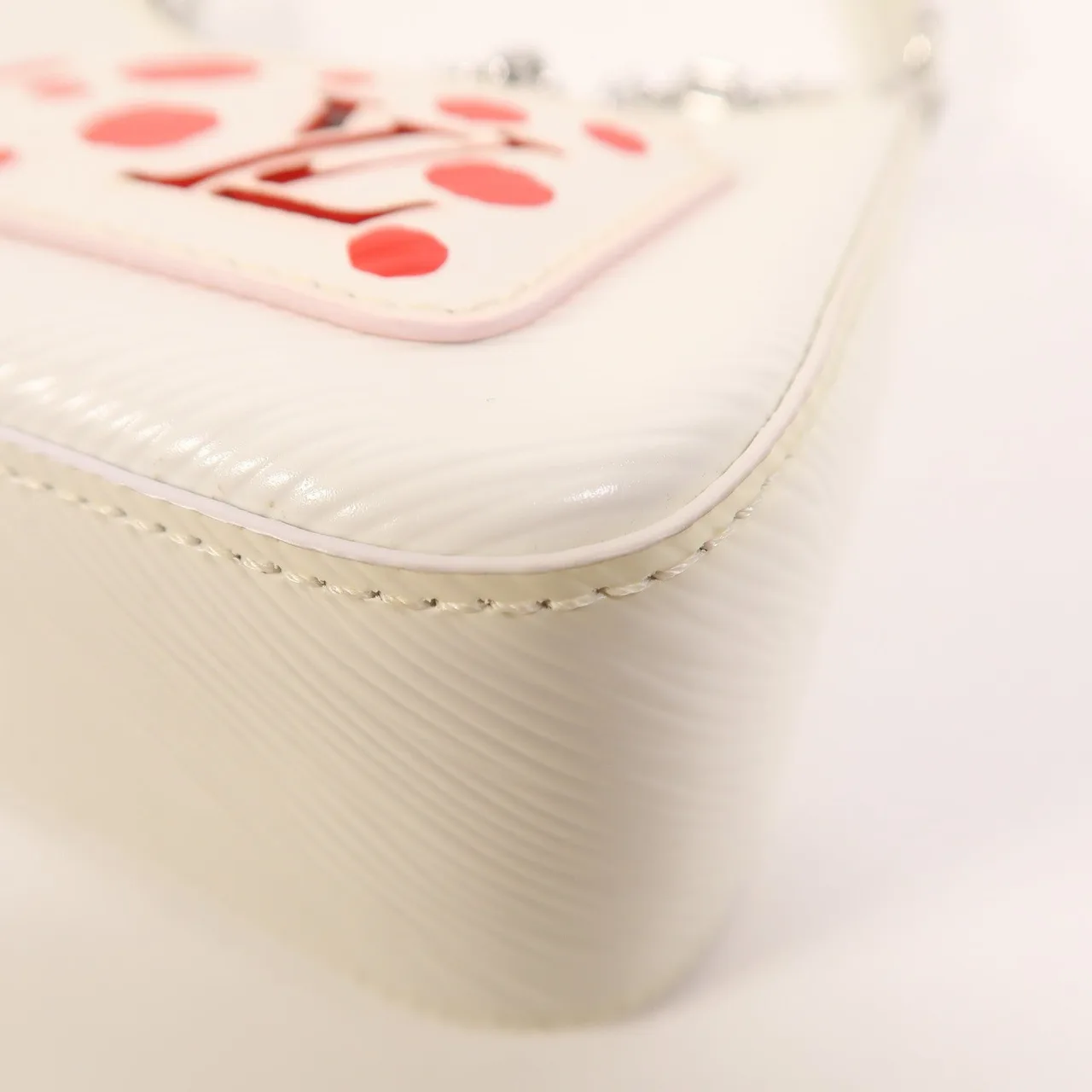 LOUIS VUITTON Marellini M21759 肩背包 牛皮 白色 / White 牛皮 中古品B - 縮圖 10