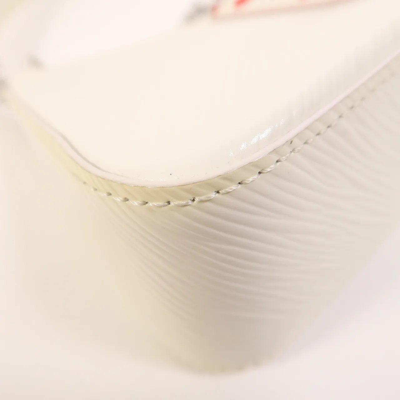 LOUIS VUITTON Marellini M21759 肩背包 牛皮 白色 / White 牛皮 中古品B - 縮圖 11