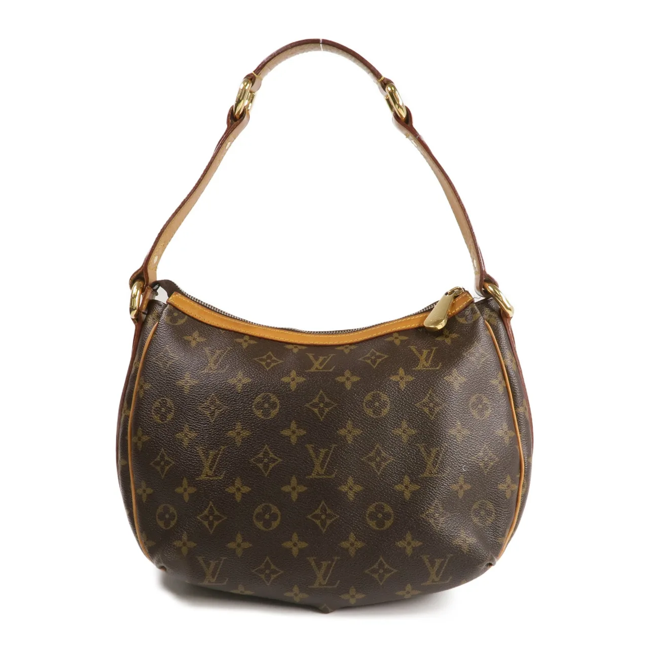 LOUIS VUITTON Tulum M40076 Shoulder Bag Coated Canvas 棕色 / Brown Coated Canvas Rank B - Thumbnail 3