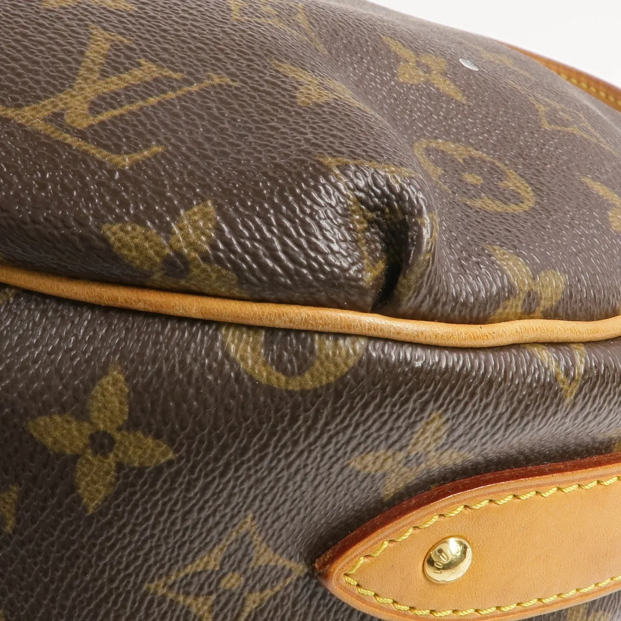 LOUIS VUITTON Tulum M40076 Shoulder Bag Coated Canvas 棕色 / Brown Coated Canvas Rank B - Thumbnail 11