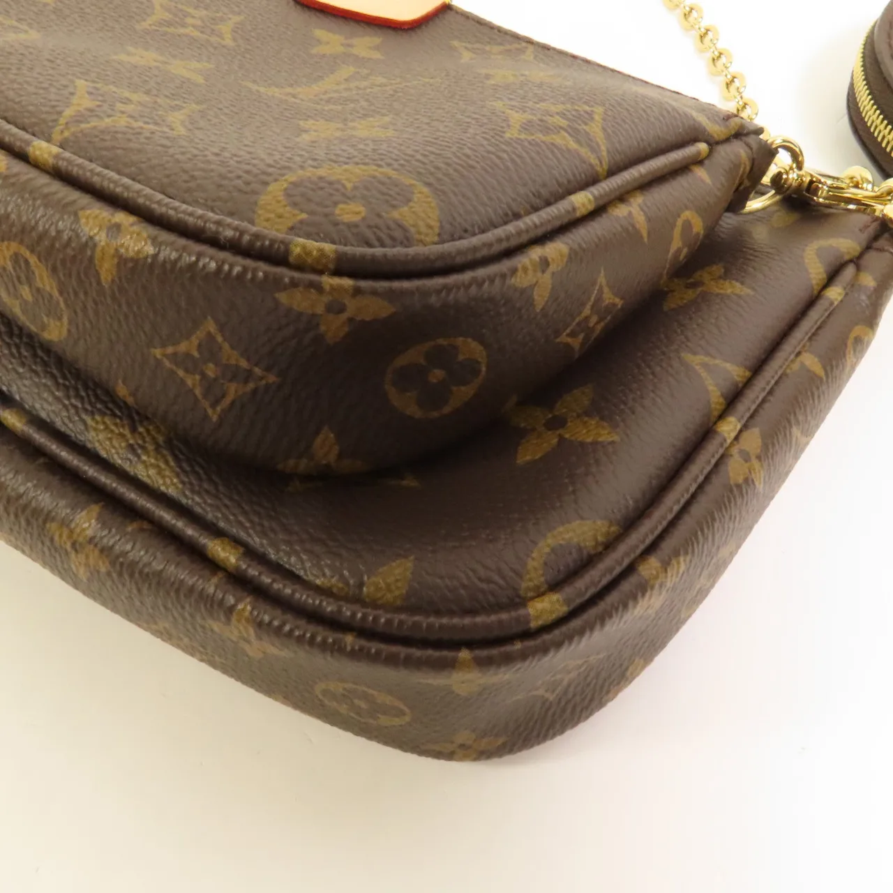 LOUIS VUITTON Multi Pochette M44840 兩用包 塗層帆布 棕色 / Brown 塗層帆布 中古品A - 縮圖 13
