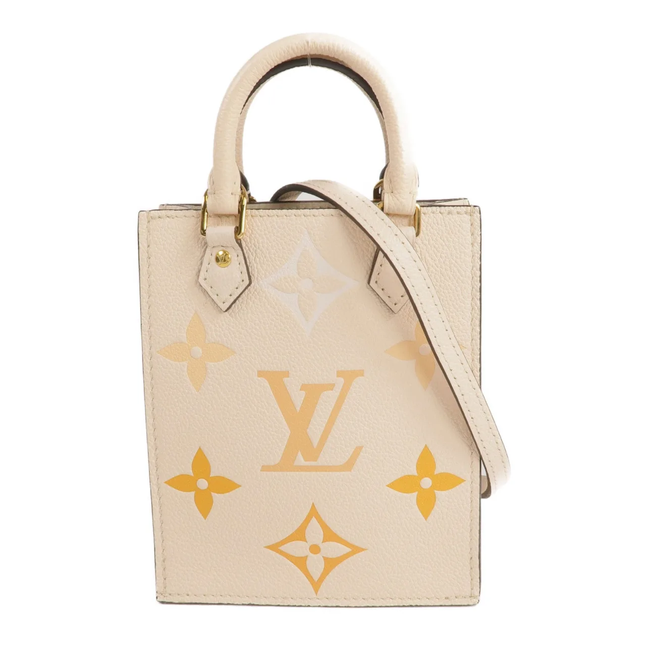 LOUIS VUITTON M80449 兩用包 牛皮 米色 / Creme