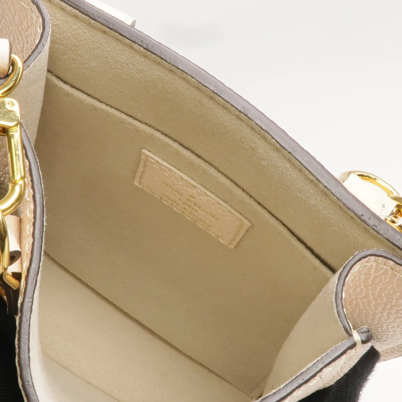 LOUIS VUITTON M80449 兩用包 牛皮 米色 / Creme 牛皮 中古品A - 縮圖 4