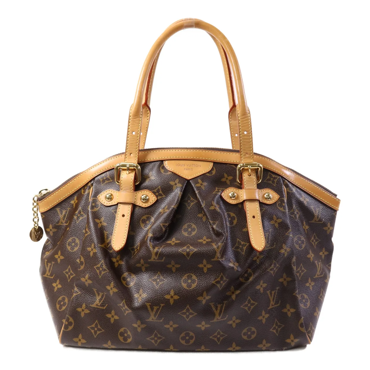 LOUIS VUITTON Tivoli M40144 肩背包 塗層帆布 棕色 / Brown