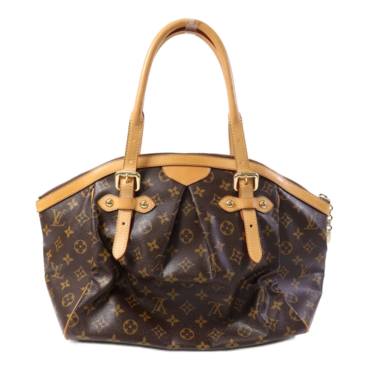 LOUIS VUITTON Tivoli M40144 Shoulder Bag Coated Canvas 棕色 / Brown Coated Canvas Rank B - Thumbnail 2
