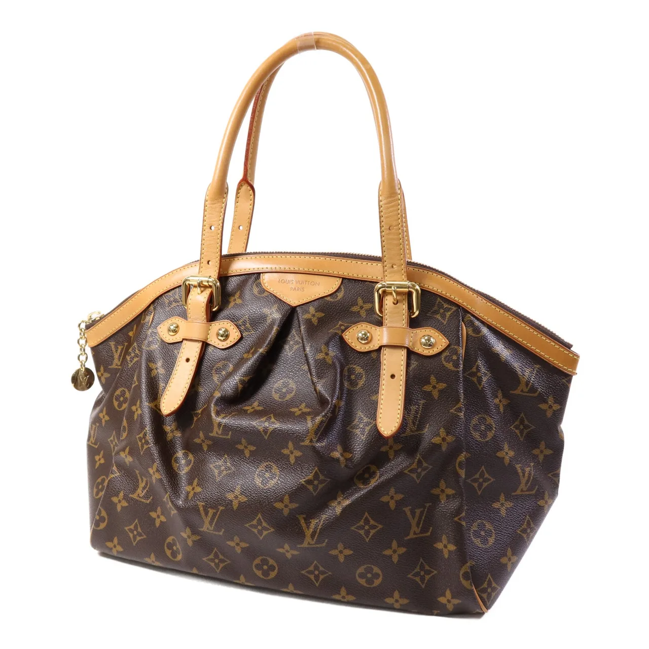 LOUIS VUITTON Tivoli M40144 Shoulder Bag Coated Canvas 棕色 / Brown Coated Canvas Rank B - Thumbnail 3
