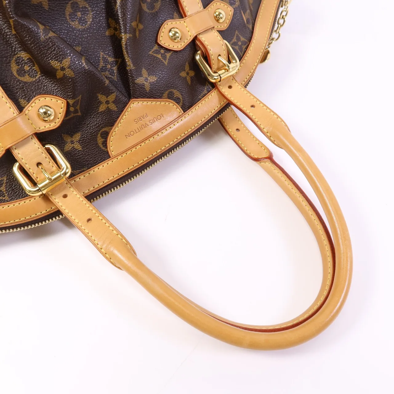 LOUIS VUITTON Tivoli M40144 Shoulder Bag Coated Canvas 棕色 / Brown Coated Canvas Rank B - Thumbnail 9