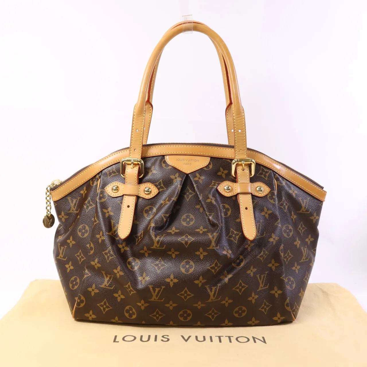 LOUIS VUITTON Tivoli M40144 Shoulder Bag Coated Canvas 棕色 / Brown Coated Canvas Rank B - Thumbnail 10
