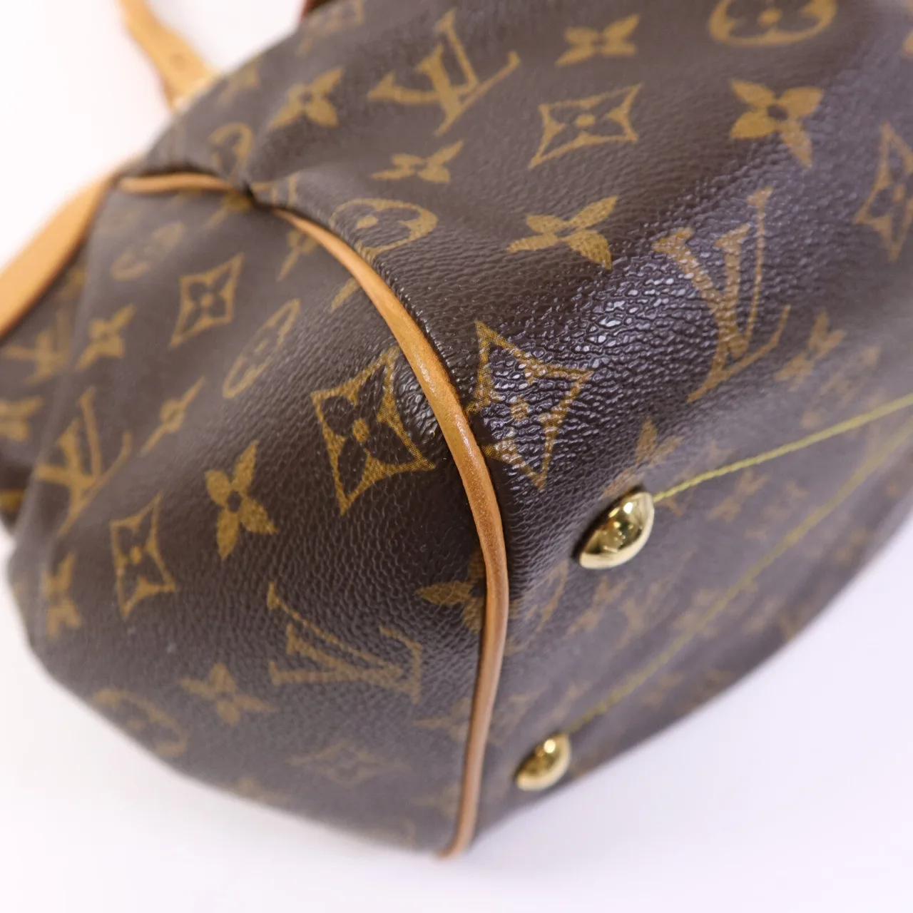 LOUIS VUITTON Tivoli M40144 Shoulder Bag Coated Canvas 棕色 / Brown Coated Canvas Rank B - Thumbnail 12