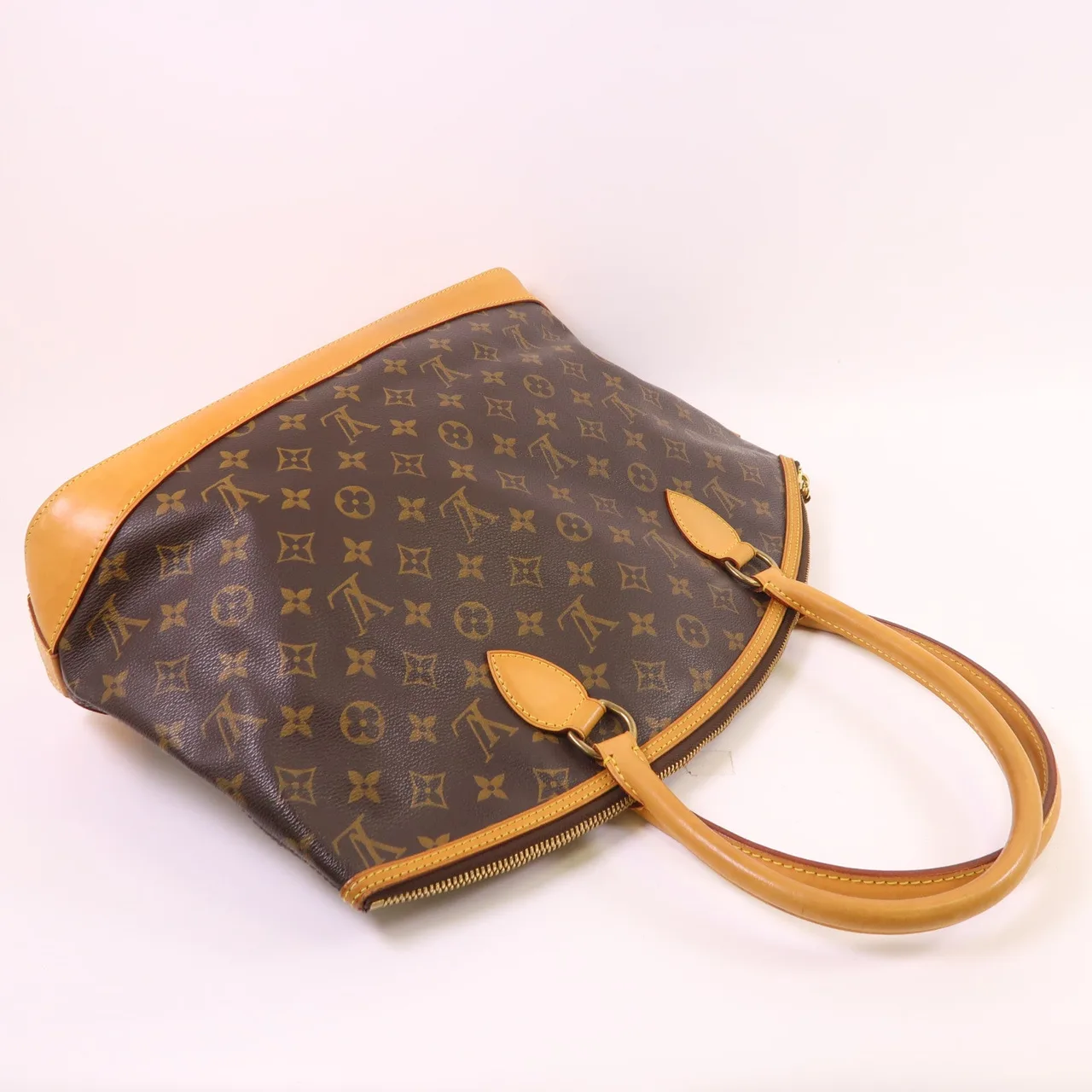 LOUIS VUITTON Lockit M40104 Handbag Coated Canvas 棕色 / Brown Coated Canvas Rank B - Thumbnail 8