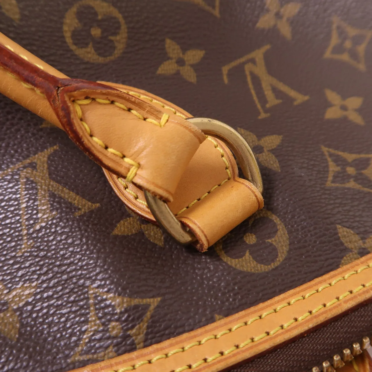 LOUIS VUITTON Lockit M40104 Handbag Coated Canvas 棕色 / Brown Coated Canvas Rank B - Thumbnail 14