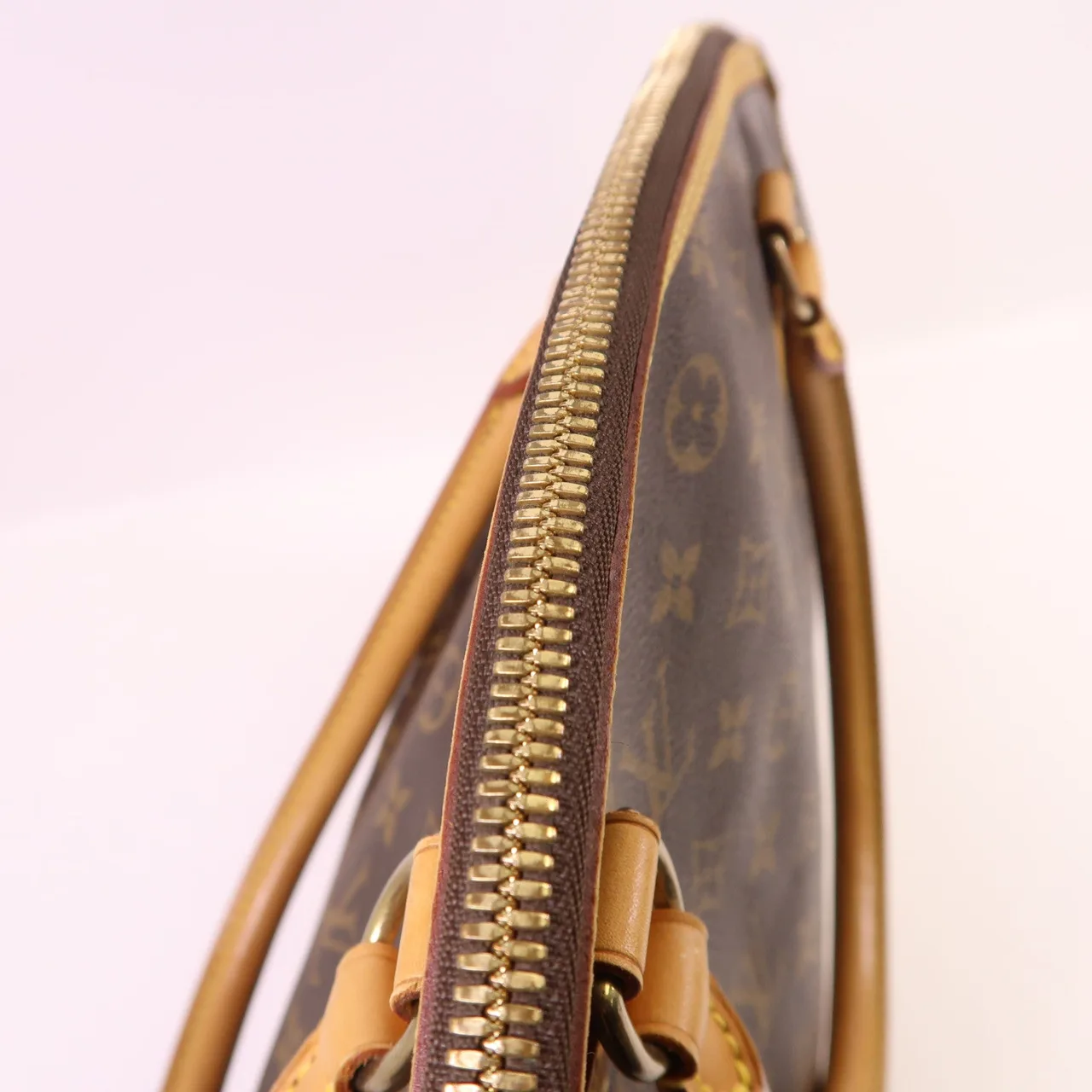 LOUIS VUITTON Lockit M40104 Handbag Coated Canvas 棕色 / Brown Coated Canvas Rank B - Thumbnail 16