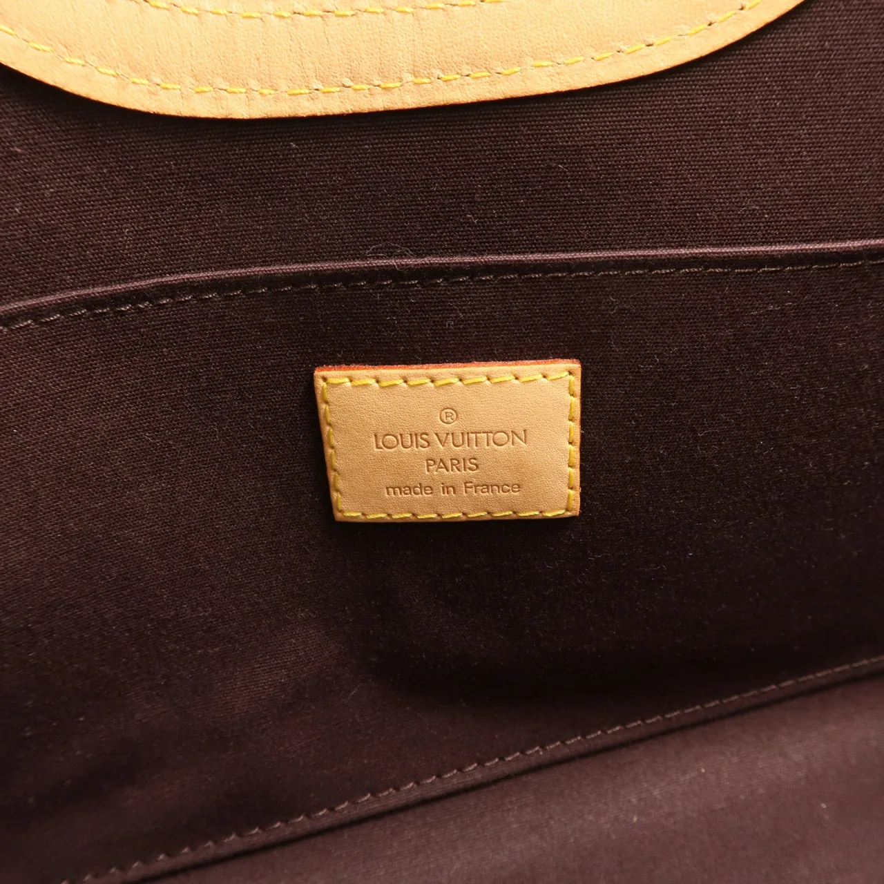 LOUIS VUITTON M91995 2-Way Bag Leather 紅色 / Wine Leather Rank B - Thumbnail 6
