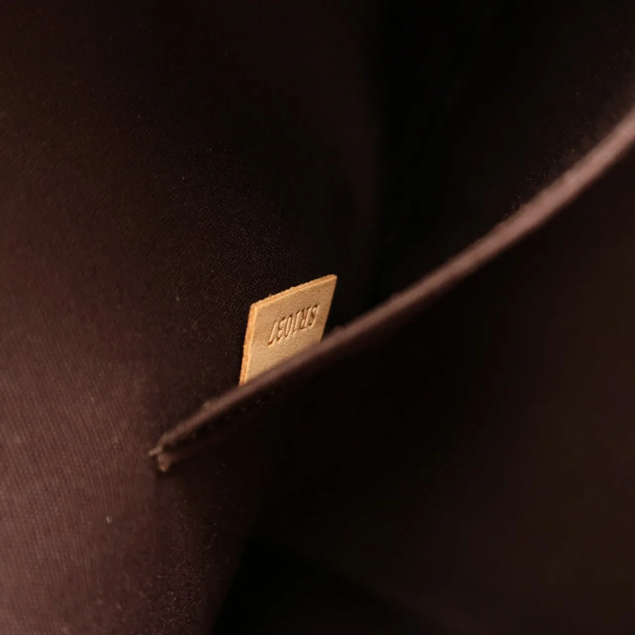 LOUIS VUITTON M91995 2-Way Bag Leather 紅色 / Wine Leather Rank B - Thumbnail 7