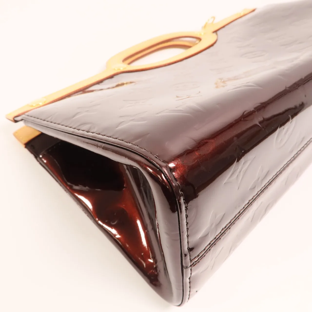 LOUIS VUITTON M91995 2-Way Bag Leather 紅色 / Wine Leather Rank B - Thumbnail 11