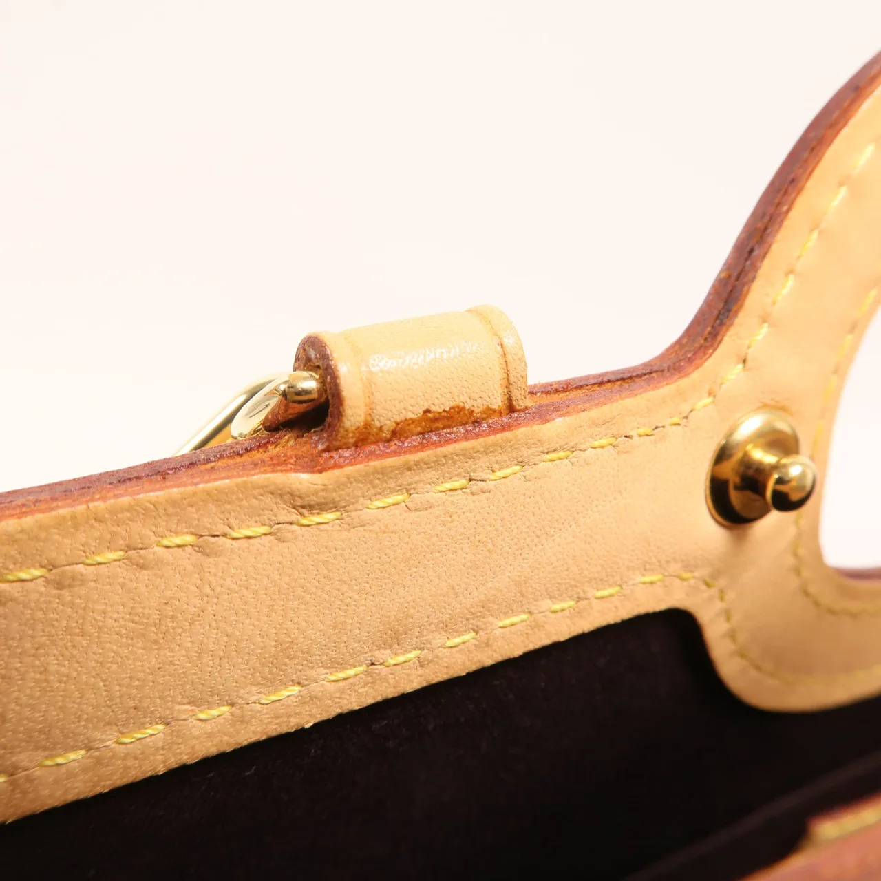 LOUIS VUITTON M91995 2-Way Bag Leather 紅色 / Wine Leather Rank B - Thumbnail 15