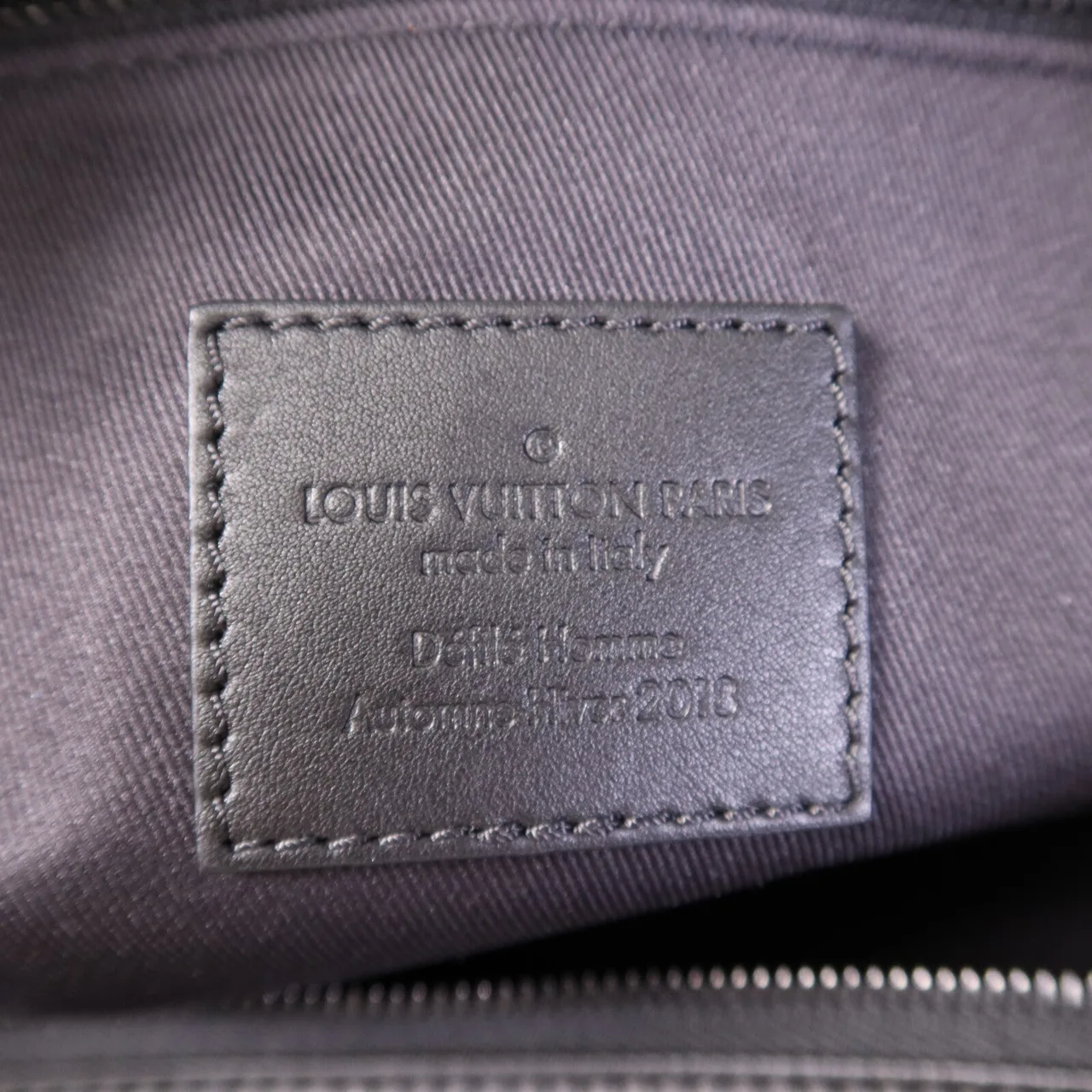LOUIS VUITTON Keepall M52183 2-Way Bag Calfskin 黑色 / Black Calfskin Rank A - Thumbnail 6