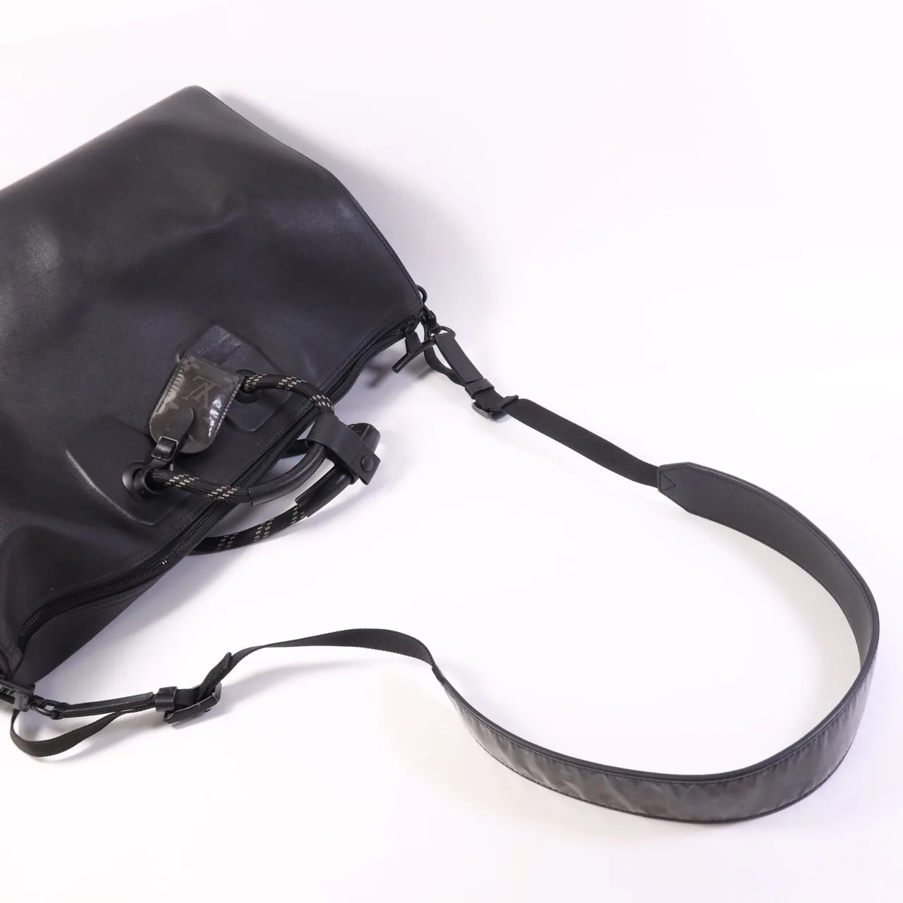 LOUIS VUITTON Keepall M52183 2-Way Bag Calfskin 黑色 / Black Calfskin Rank A - Thumbnail 10