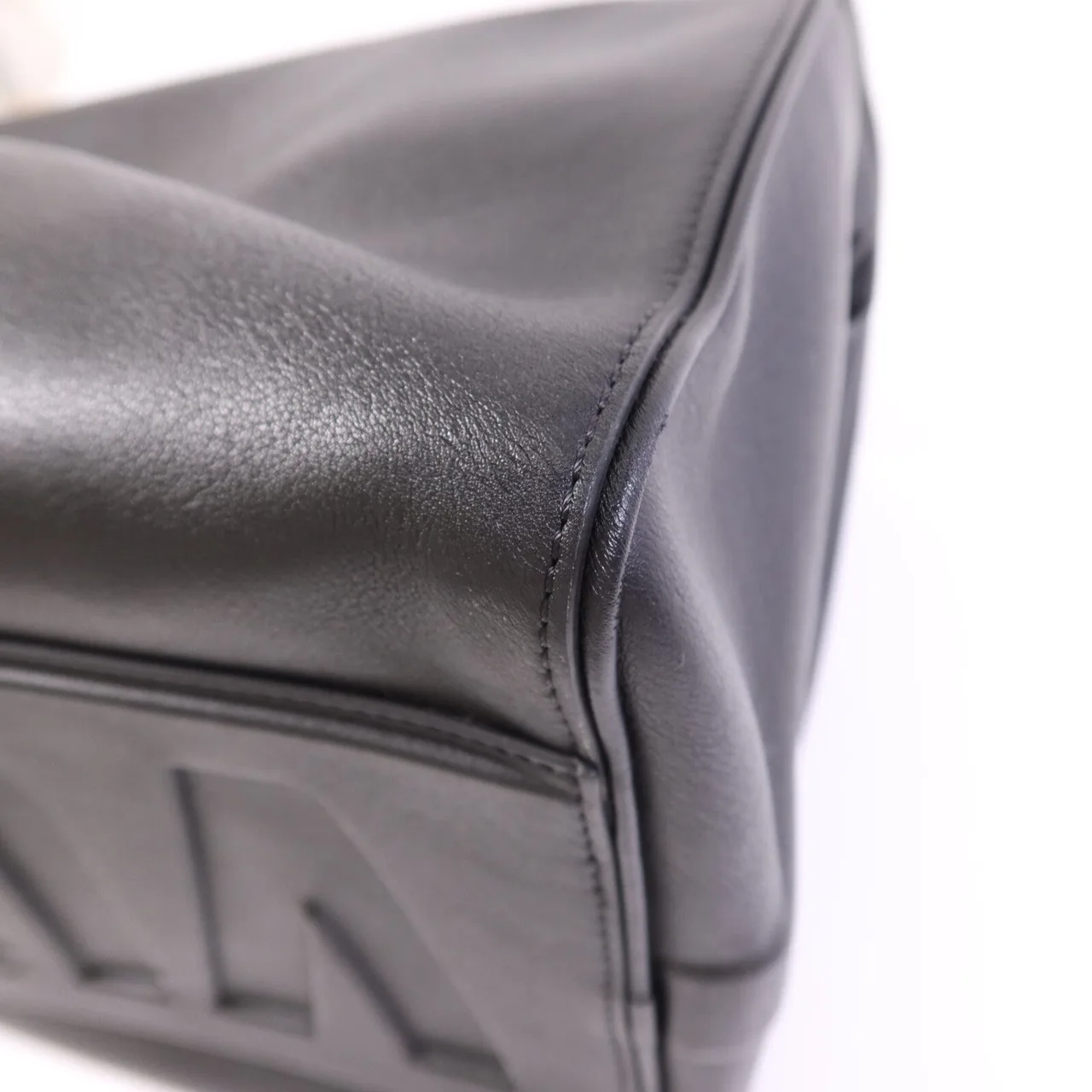 LOUIS VUITTON Keepall M52183 2-Way Bag Calfskin 黑色 / Black Calfskin Rank A - Thumbnail 13