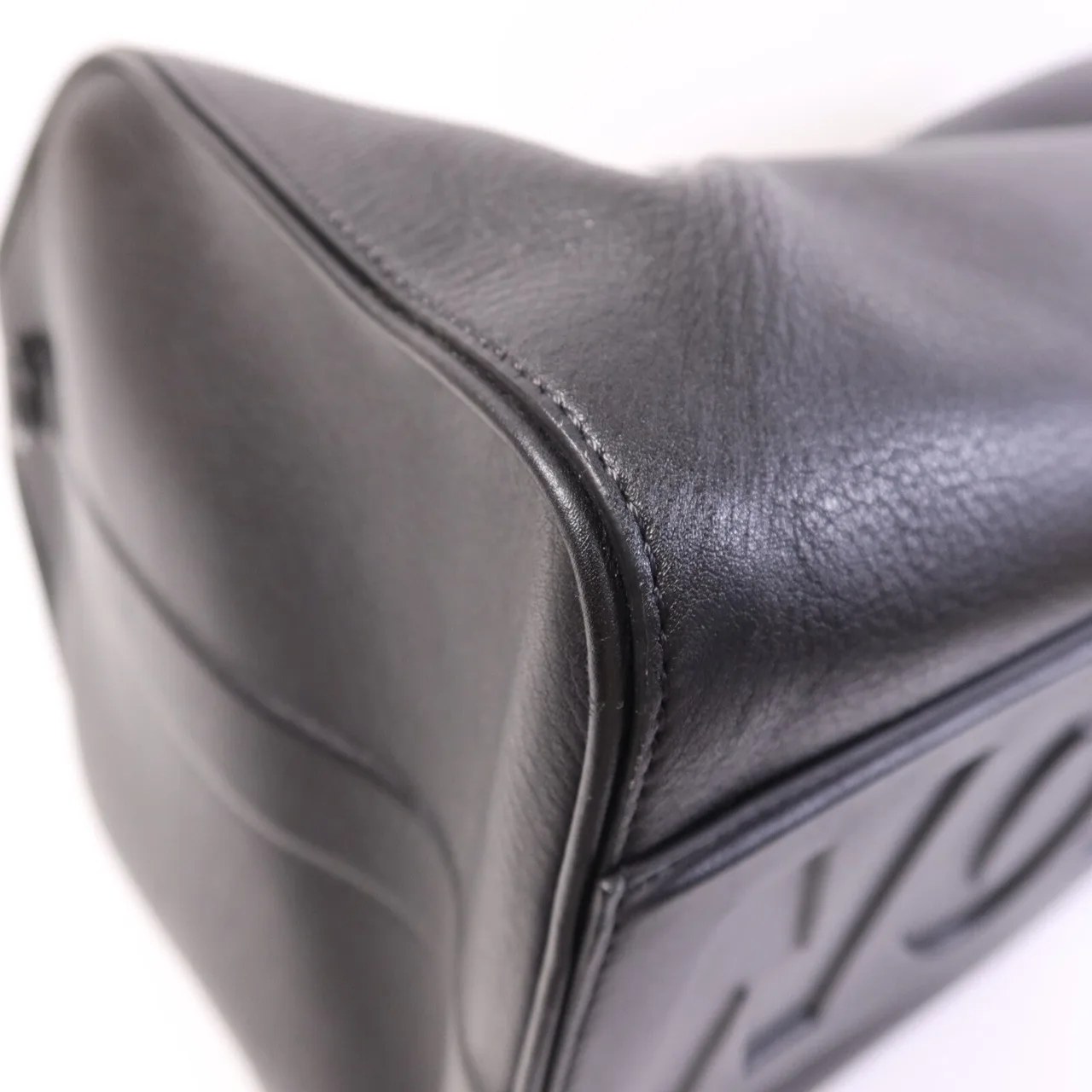 LOUIS VUITTON Keepall M52183 2-Way Bag Calfskin 黑色 / Black Calfskin Rank A - Thumbnail 14