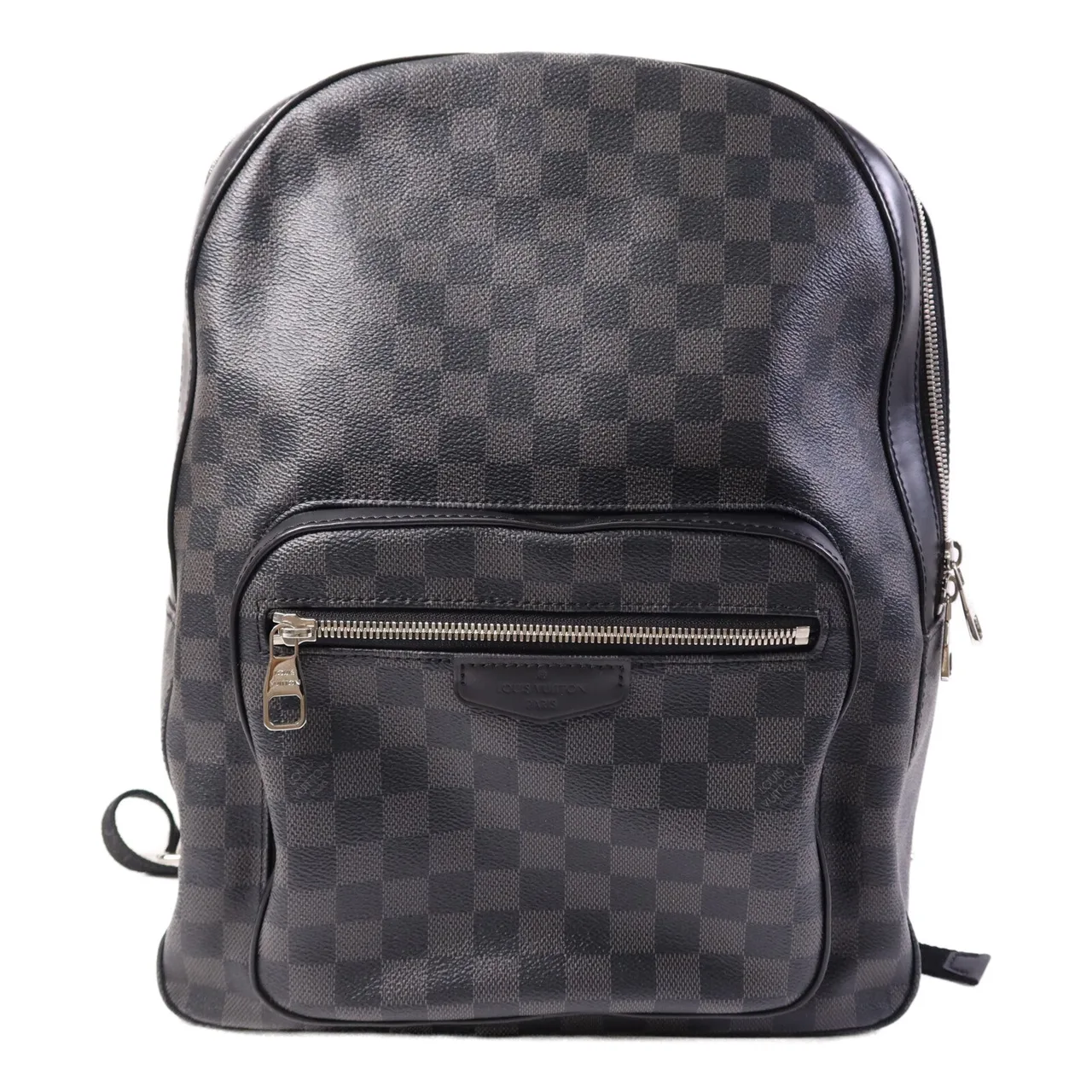 LOUIS VUITTON Josh N41473 背包 塗層帆布 黑色 / Grey