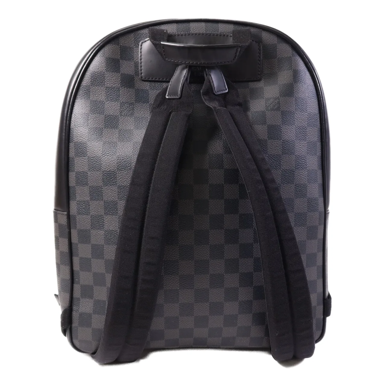 LOUIS VUITTON Josh N41473 背包 塗層帆布 黑色 / Grey 塗層帆布 中古品A - 縮圖 2