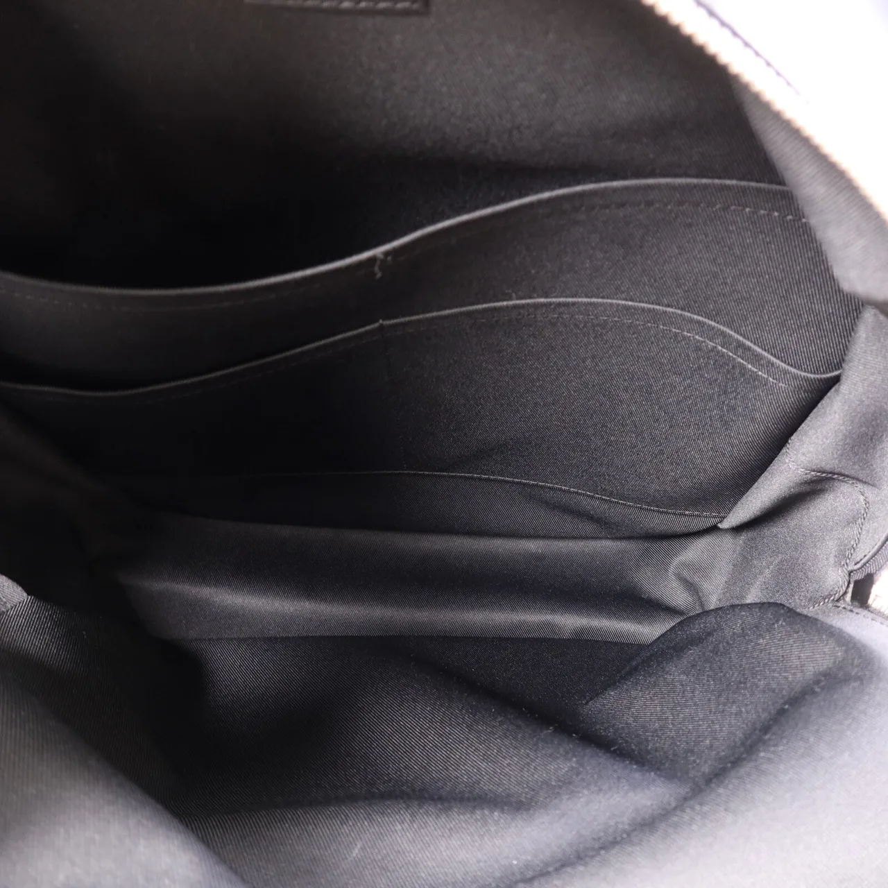 LOUIS VUITTON Josh N41473 背包 塗層帆布 黑色 / Grey 塗層帆布 中古品A - 縮圖 5