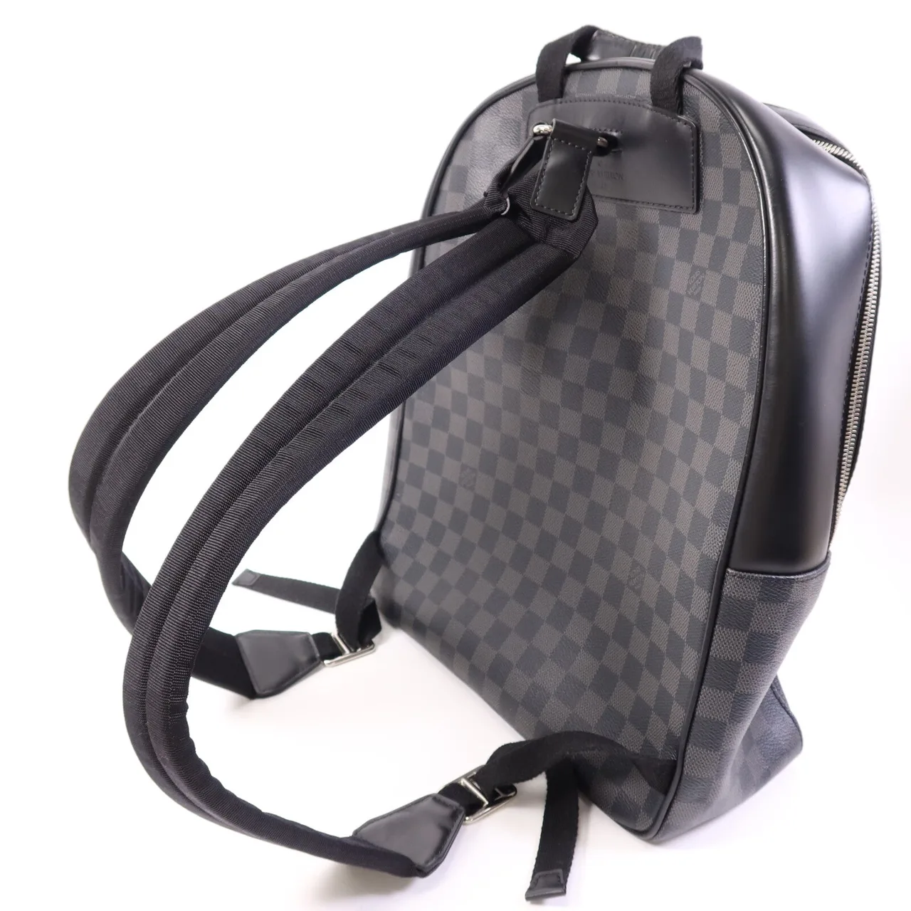 LOUIS VUITTON Josh N41473 背包 塗層帆布 黑色 / Grey 塗層帆布 中古品A - 縮圖 8