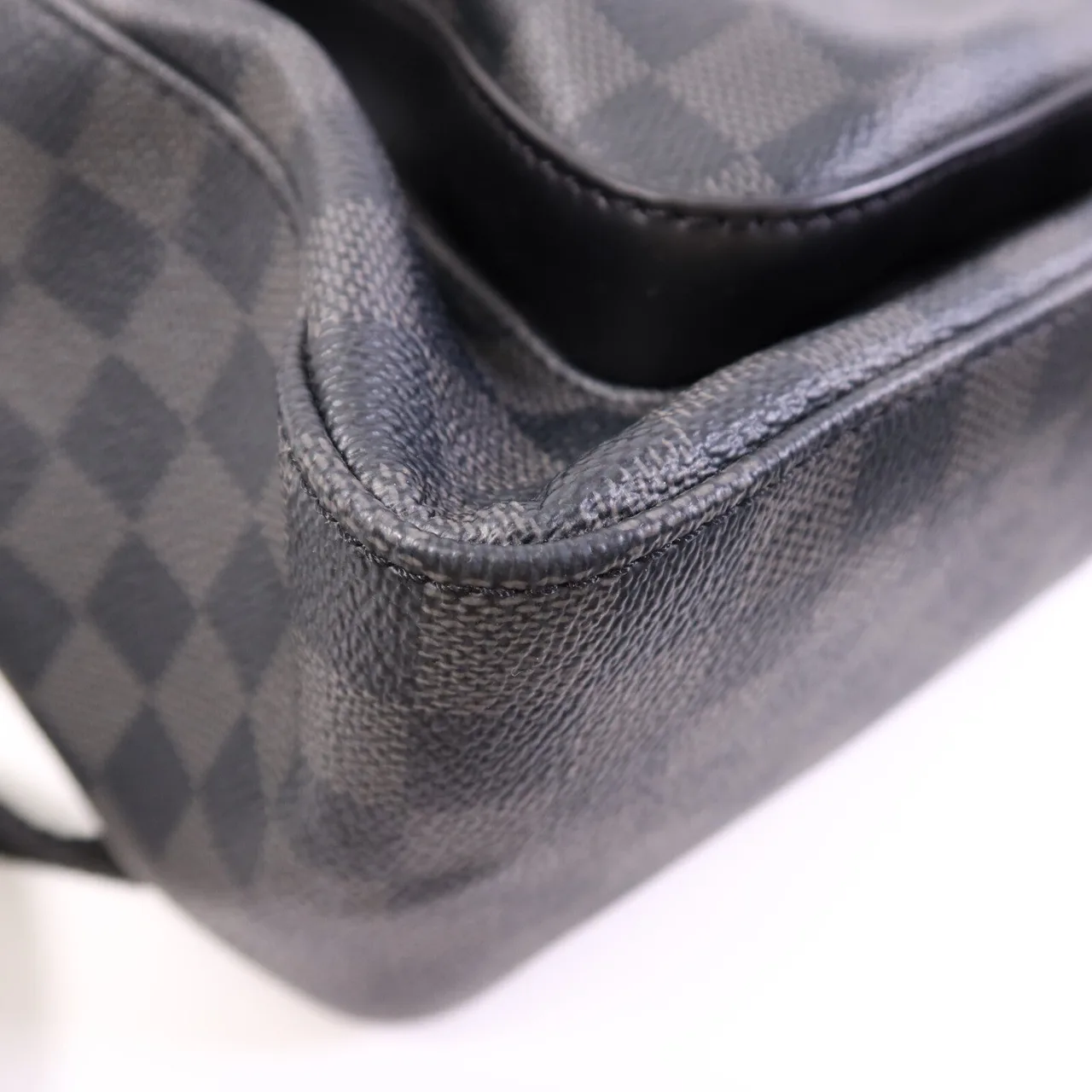 LOUIS VUITTON Josh N41473 背包 塗層帆布 黑色 / Grey 塗層帆布 中古品A - 縮圖 11
