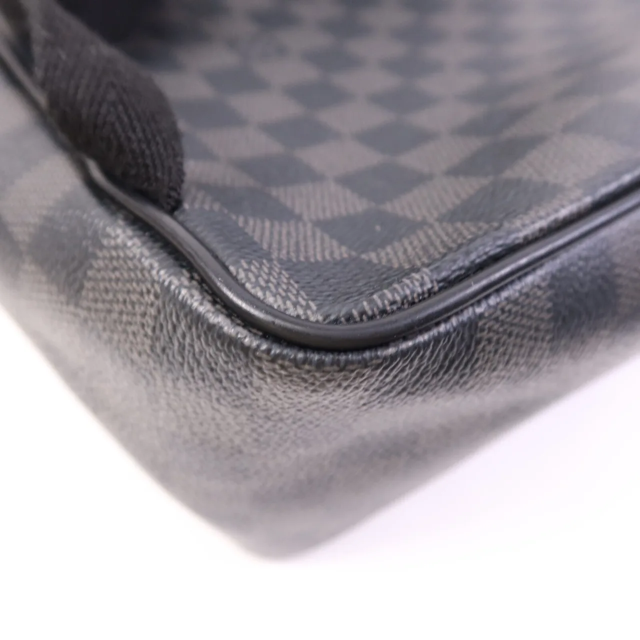 LOUIS VUITTON Josh N41473 背包 塗層帆布 黑色 / Grey 塗層帆布 中古品A - 縮圖 13