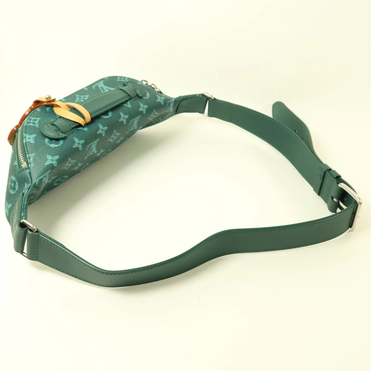 LOUIS VUITTON Bumbag M12867 Belt Bag Coated Canvas 綠色 Coated Canvas Rank A - Thumbnail 8