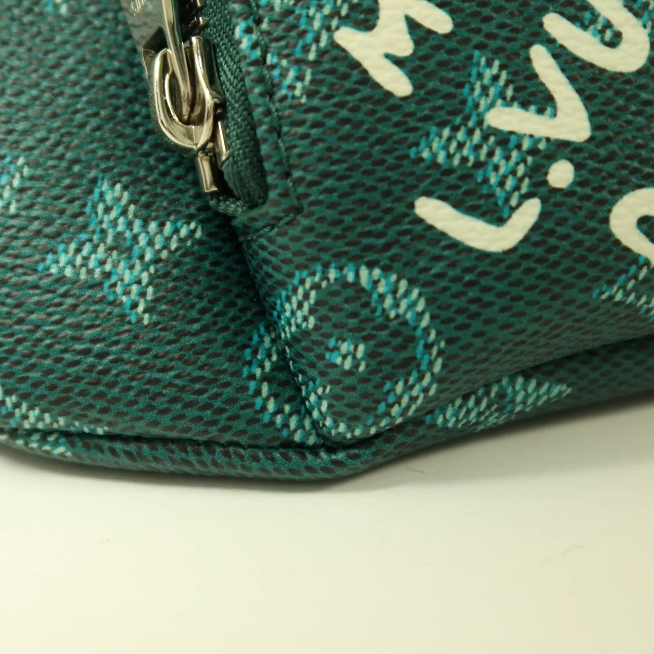 LOUIS VUITTON Bumbag M12867 Belt Bag Coated Canvas 綠色 Coated Canvas Rank A - Thumbnail 12