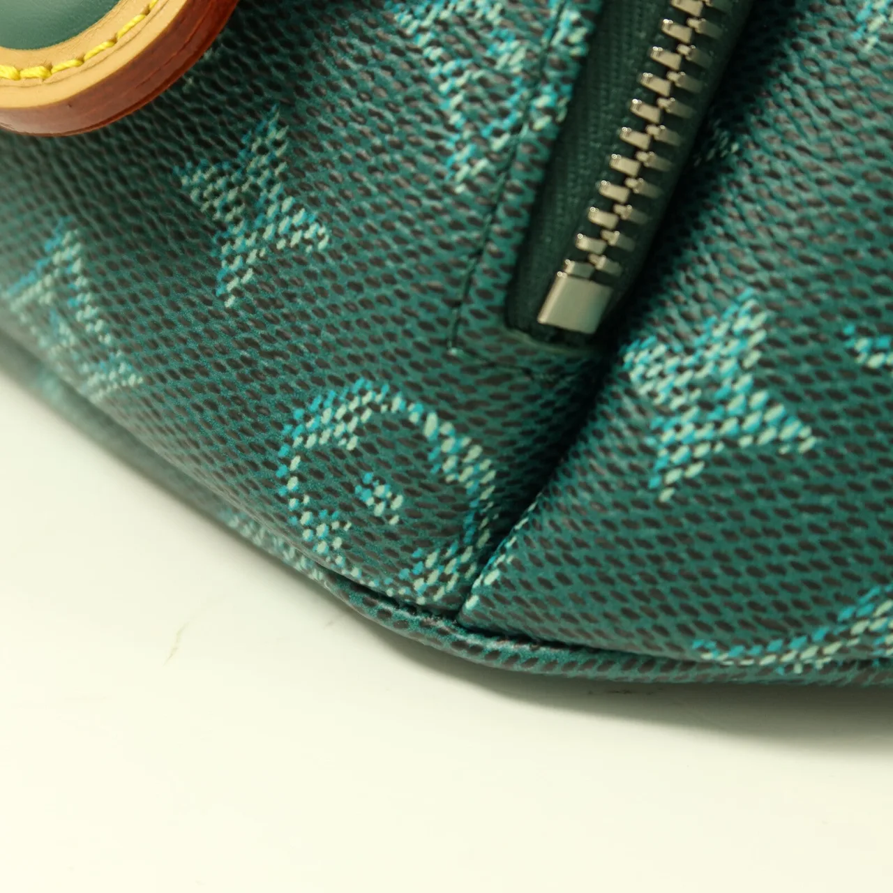 LOUIS VUITTON Bumbag M12867 Belt Bag Coated Canvas 綠色 Coated Canvas Rank A - Thumbnail 13