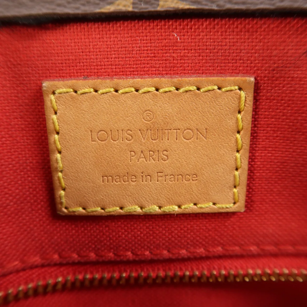 LOUIS VUITTON Sac Plat M45847 2-Way Bag Coated Canvas 棕色 / Brown Coated Canvas Rank B - Thumbnail 6
