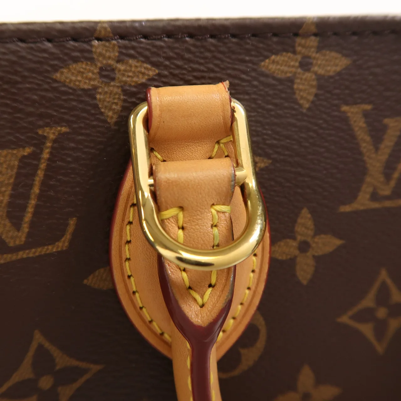 LOUIS VUITTON Sac Plat M45847 2-Way Bag Coated Canvas 棕色 / Brown Coated Canvas Rank B - Thumbnail 16
