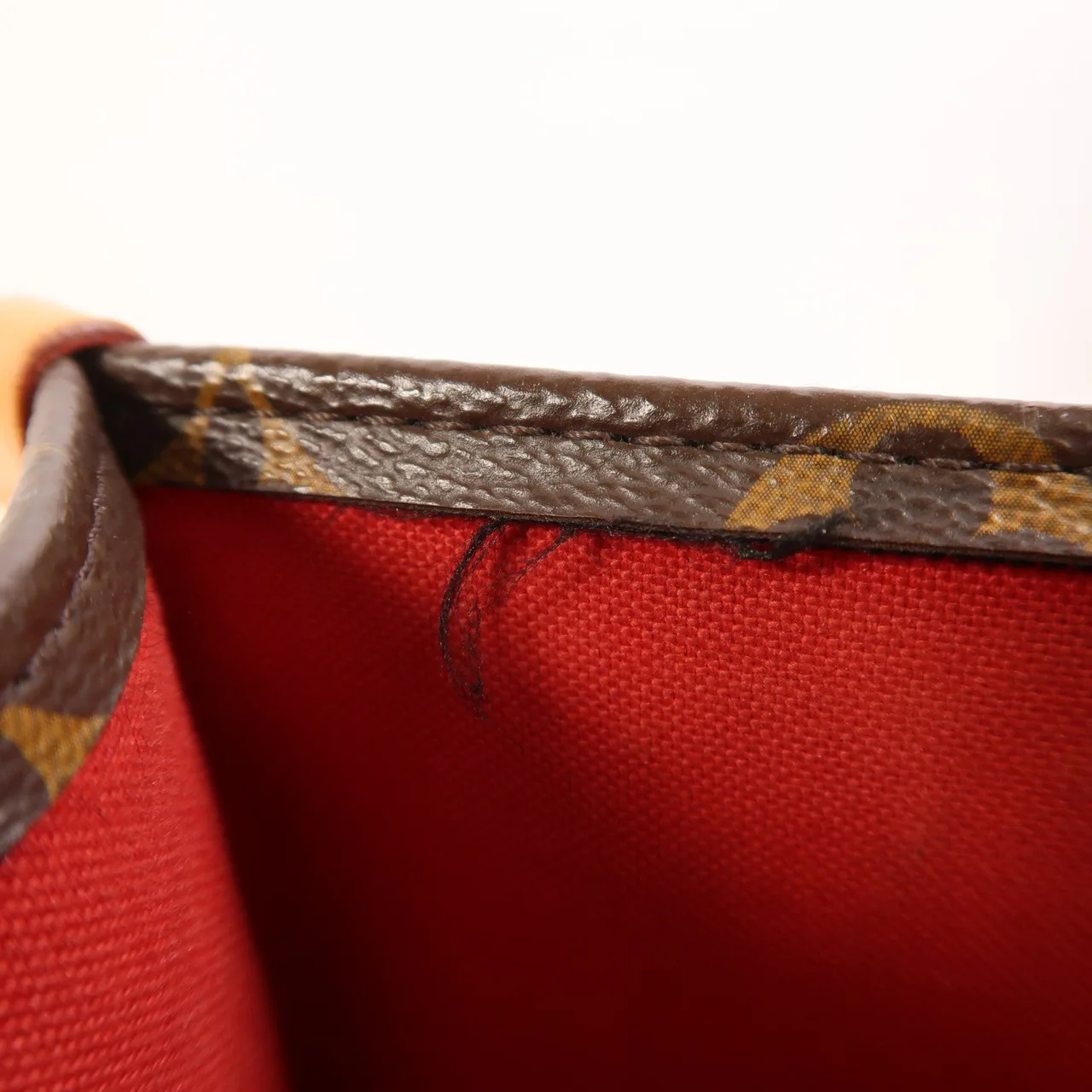 LOUIS VUITTON Sac Plat M45847 2-Way Bag Coated Canvas 棕色 / Brown Coated Canvas Rank B - Thumbnail 19