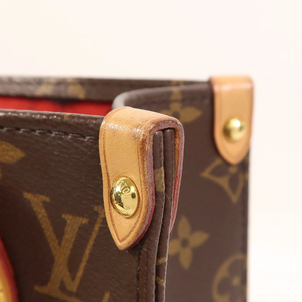 LOUIS VUITTON Sac Plat M45847 2-Way Bag Coated Canvas 棕色 / Brown Coated Canvas Rank B - Thumbnail 21
