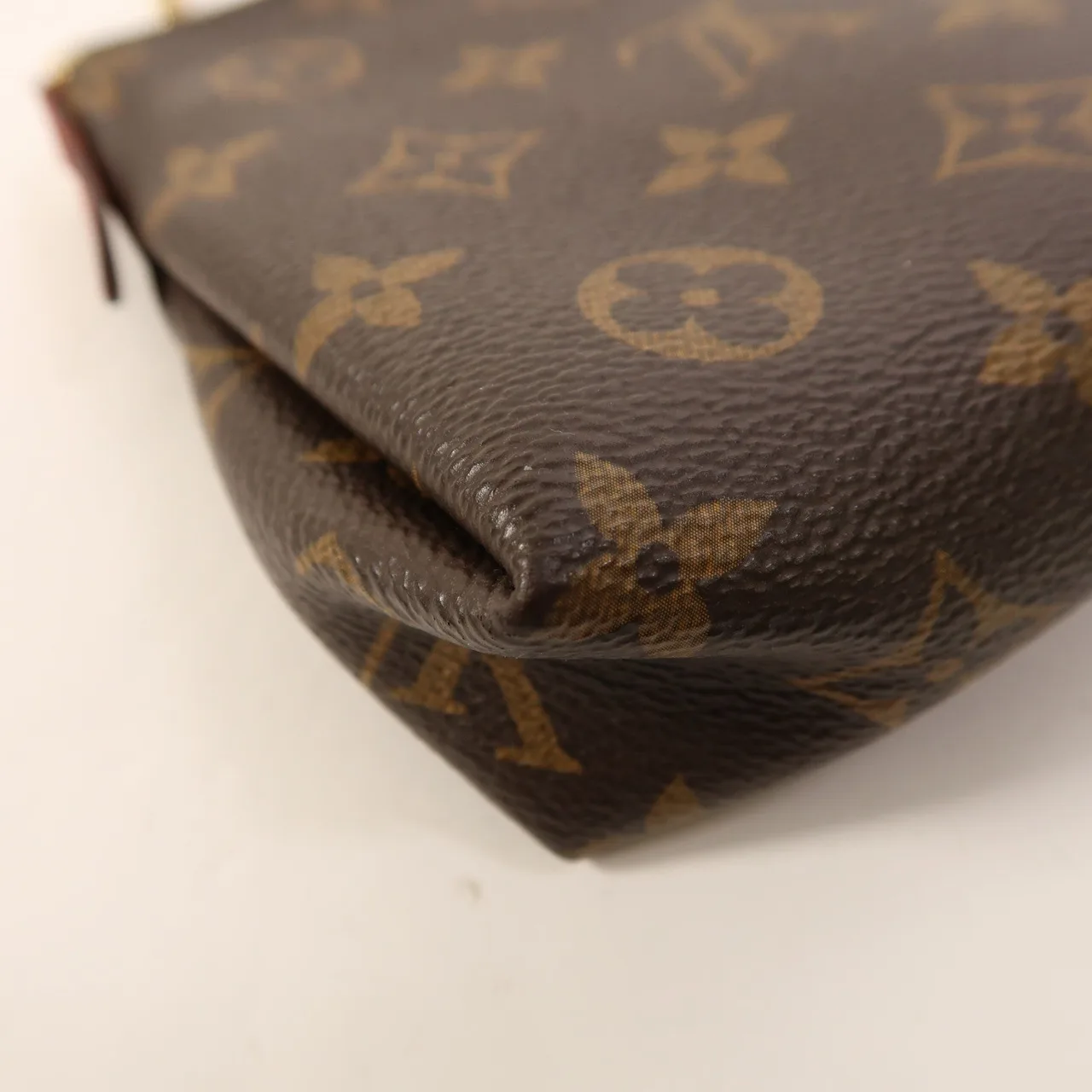 LOUIS VUITTON Pallas M41638 2-Way Bag Coated Canvas 棕色 / 紅色 / Brown Coated Canvas Rank B - Thumbnail 13