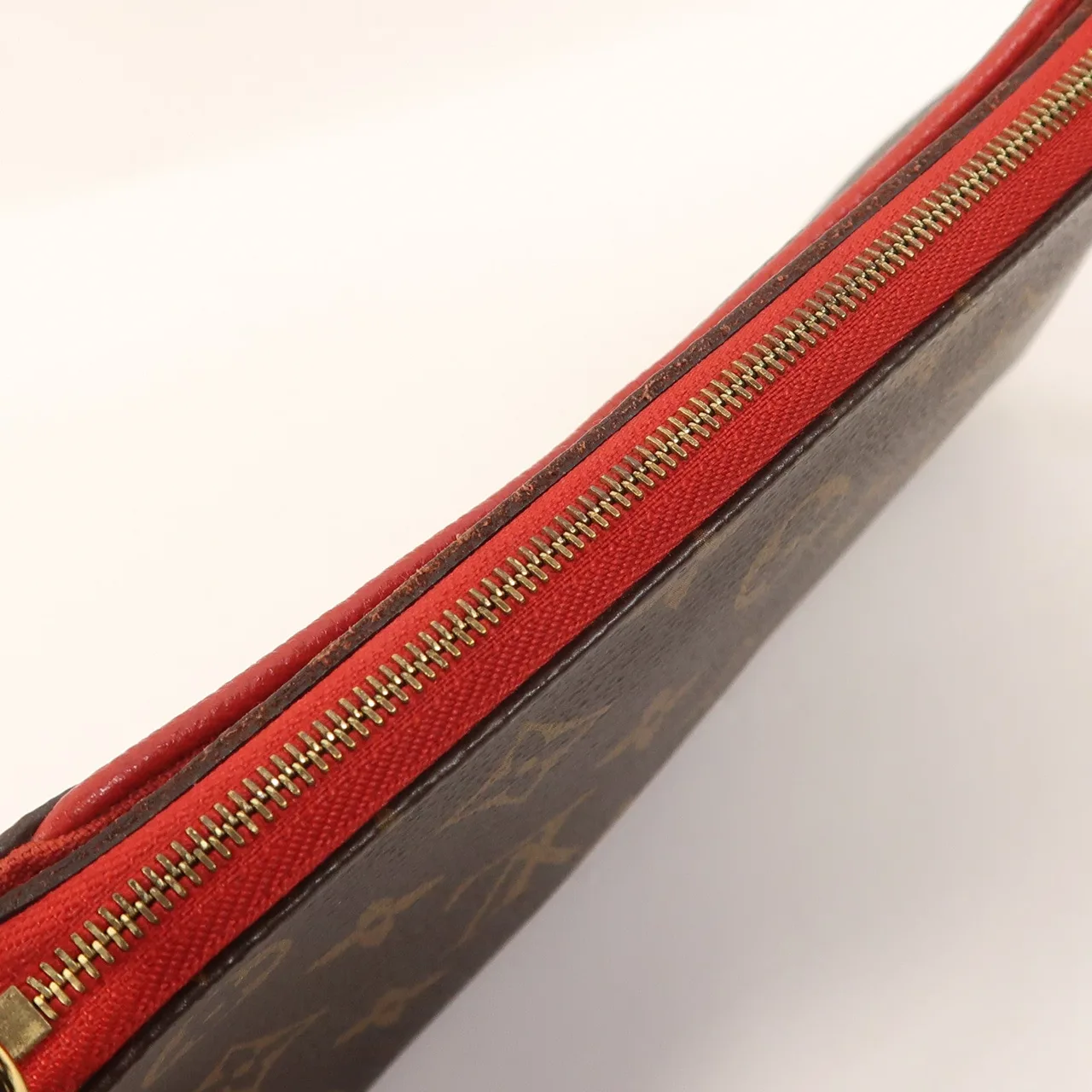 LOUIS VUITTON Pallas M41638 2-Way Bag Coated Canvas 棕色 / 紅色 / Brown Coated Canvas Rank B - Thumbnail 17