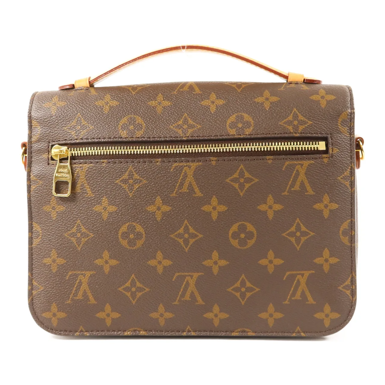 LOUIS VUITTON Pochette Metis M44875 兩用包 塗層帆布 棕色 / Brown 塗層帆布 中古品A - 縮圖 2