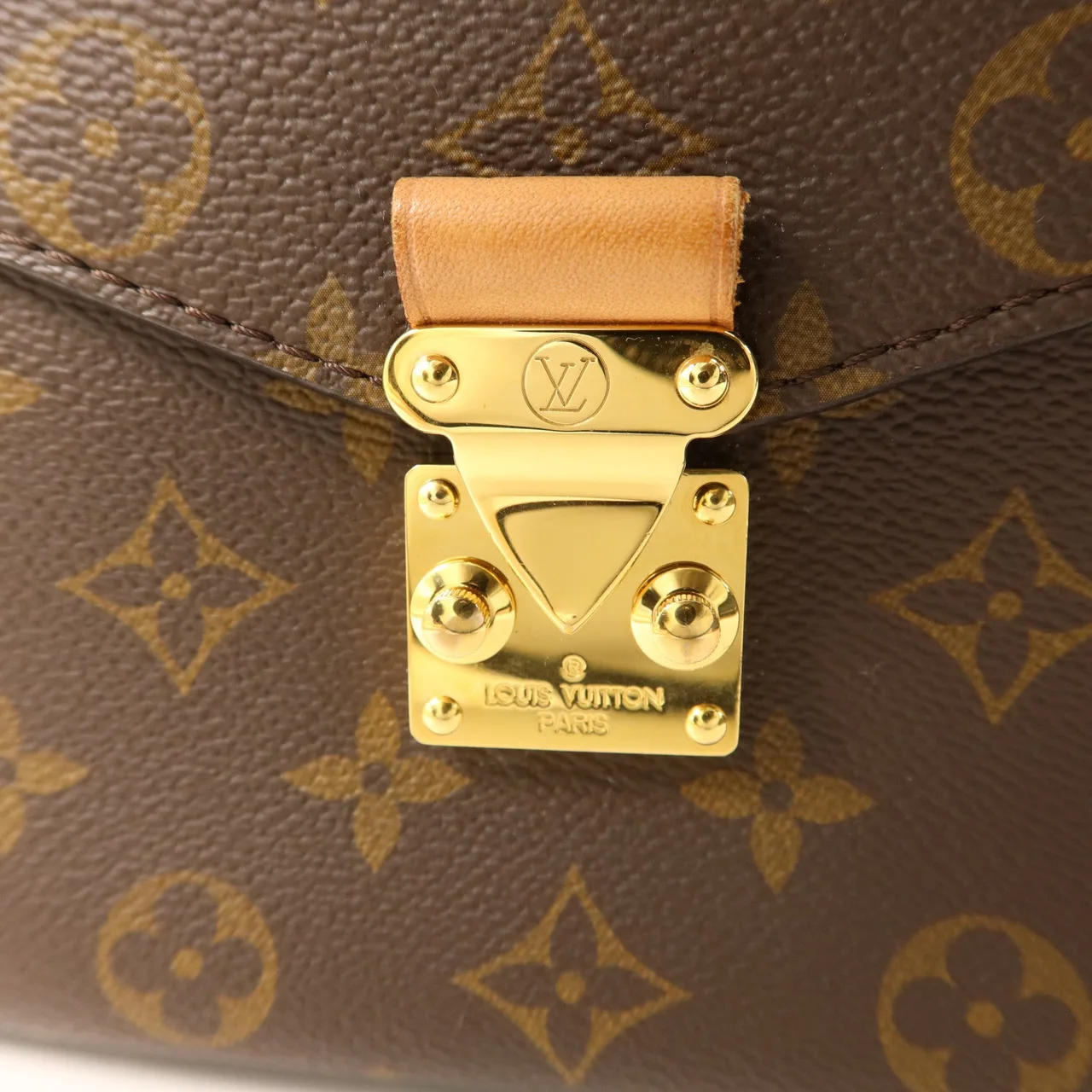 LOUIS VUITTON Pochette Metis M44875 兩用包 塗層帆布 棕色 / Brown 塗層帆布 中古品A - 縮圖 11