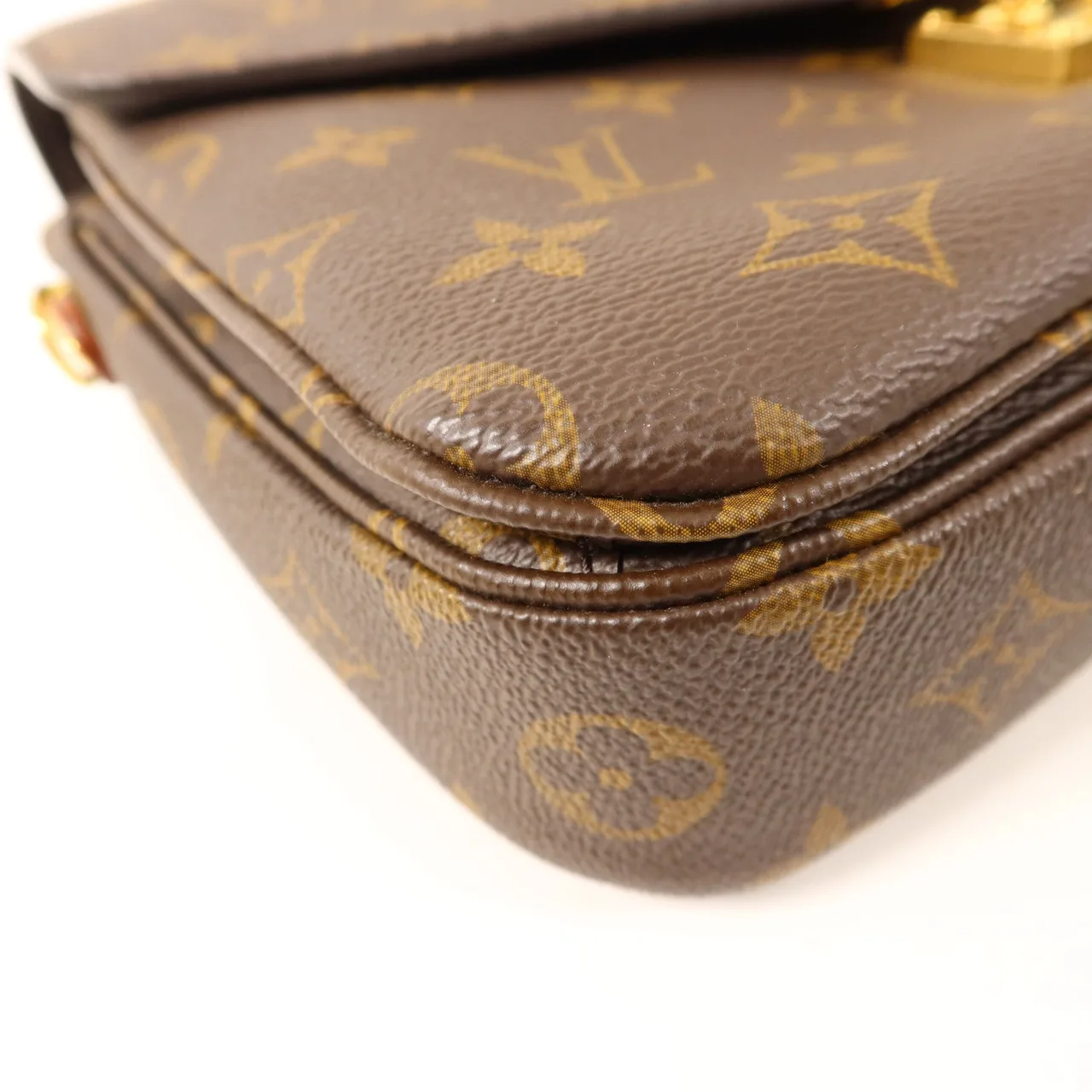 LOUIS VUITTON Pochette Metis M44875 兩用包 塗層帆布 棕色 / Brown 塗層帆布 中古品A - 縮圖 13