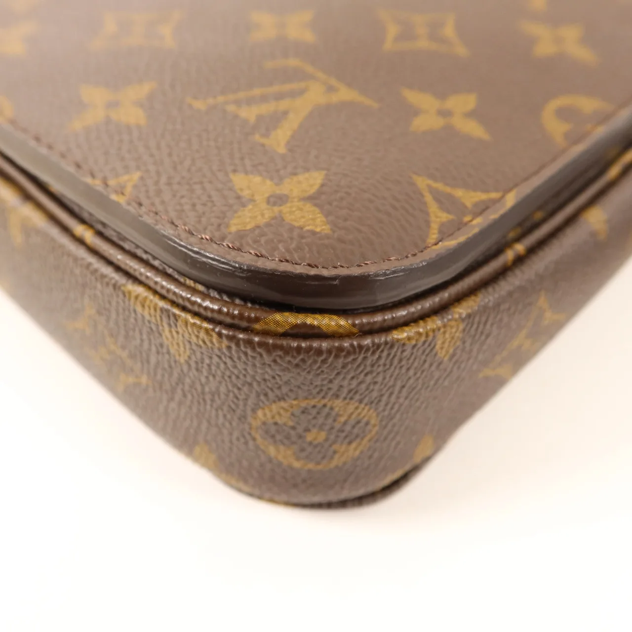 LOUIS VUITTON Pochette Metis M44875 兩用包 塗層帆布 棕色 / Brown 塗層帆布 中古品A - 縮圖 14