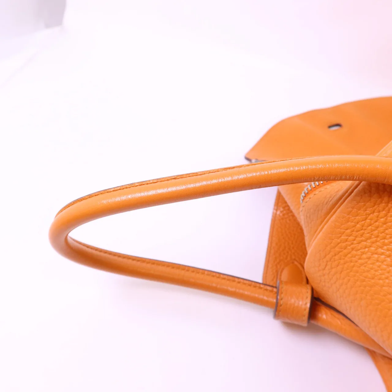 LOUIS VUITTON Lindy34 2-Way Bag Calfskin 橘色 / Orange Calfskin Rank C - Thumbnail 18